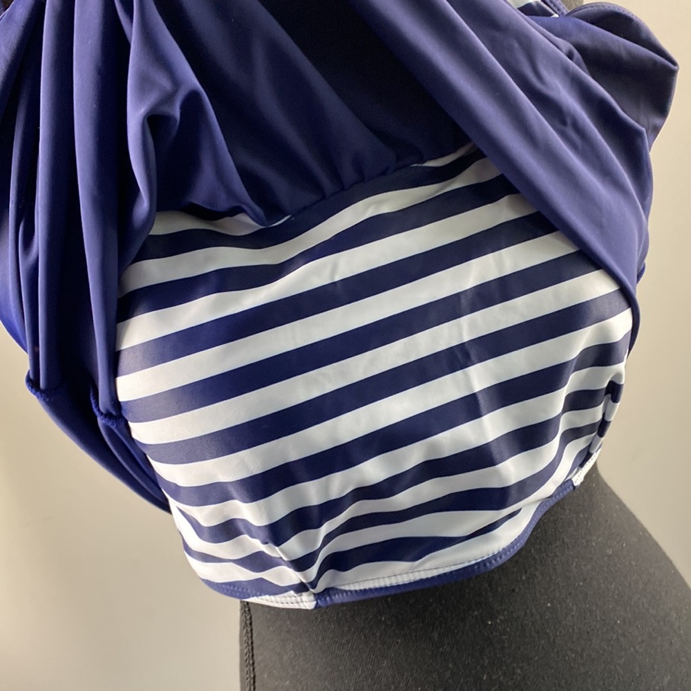 Blouson tankini top - Picture 4 of 7